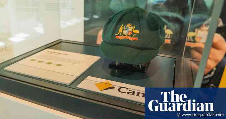 Shane Warne's $1m baggy green finds permanent home next to Bradman