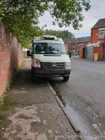 Stolen Ford Transit van discovered by police in Farnworth