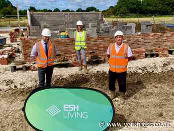 Affordable homes work now underway in village