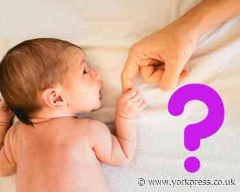 Most popular baby names in York revealed
