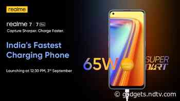 Realme 7 Pro Specifications Leaked Ahead of Launch, Snapdragon 720G SoC, Quad Rear Cameras Tipped