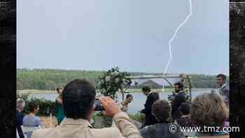Lightning Strikes During Wedding as Groom Says 2020 Sucks