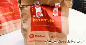 Uber Eats launches in Blyth - and you can get McDonald's and KFC delivered