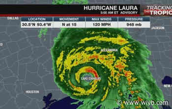 WATCH LIVE: Hurricane Laura downgraded to Category 1 storm, 1st death reported
