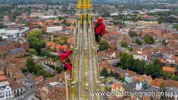 In Pictures: Father and son team tackle towering challenge