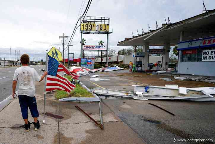 Hurricane Laura blasts Gulf Coast with wind, rain and wall of seawater
