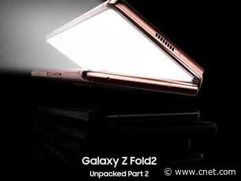 More Galaxy Z Fold 2 info is officially coming at another Samsung Unpacked on Sept. 1     - CNET