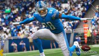 Lions rook learned love of football from Madden video game