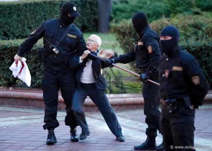 As Belarus protests ramp up, Putin offers security help to authoritarian president