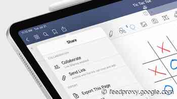 GoodNotes 5 updated with collaborative documents via iCloud and more