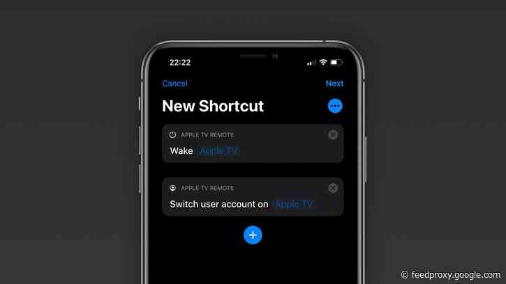 Users can now create Shortcuts to switch accounts on Apple TV with iOS 14 and tvOS 14