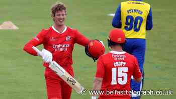 Keaton Jennings leads Lancashire to victory with maiden T20 century