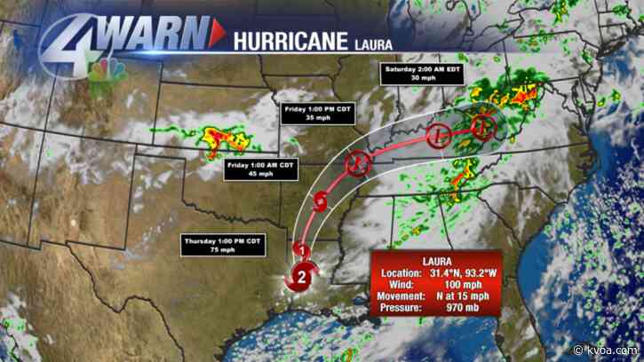 Laura carves destructive path through Louisiana; 4 dead