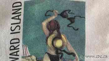 Flash forward: Topless 'Anne' shirt taking off again