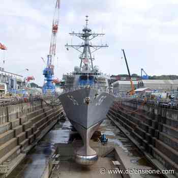 US Shipyards Lack Needed Repair Capacity, Admiral Says