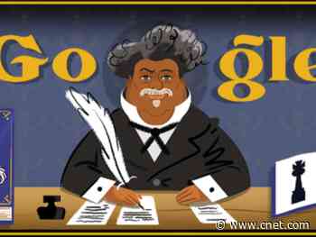 Google Doodle celebrates French writer Alexandre Dumas     - CNET