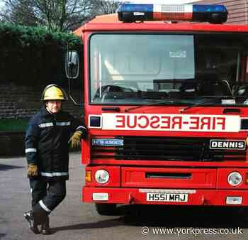 North Yorkshire fireman Andy Harris bids farewell after 30 years