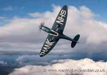 Spitfire flypast at Warrington Hospital for Covid-19 victims - Warrington Guardian