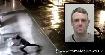 Burglar caught on CCTV using foot, trolley and knife to try and break into Aldi