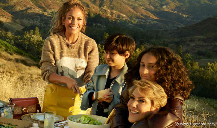Jennifer Lopez's Kids & Mom Join Her in New Coach Campaign - See the Pics!