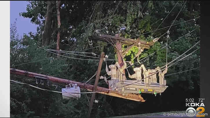 Strong Storms Leave Power Outages, Downed Trees And Wires In Its Wake