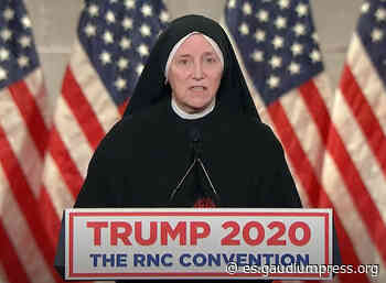 La monja cirujana y coronel, que estuvo en la convención republicana, y que claramente manifestó su apoyo - es.gaudiumpress.org