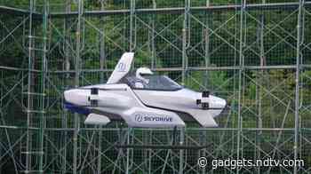 Japan’s SkyDrive ‘Flying Car’ Successfully Carries Out Test Flight With a Person Aboard