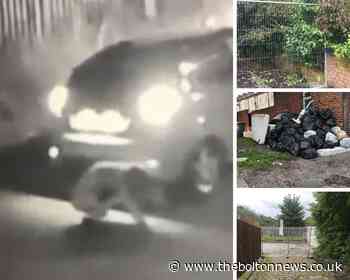 Woman caught on CCTV defecating in Blackburn street