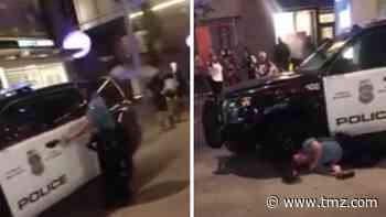 Minneapolis Cop Knocked Down After Garbage Can Lid Thrown At Him