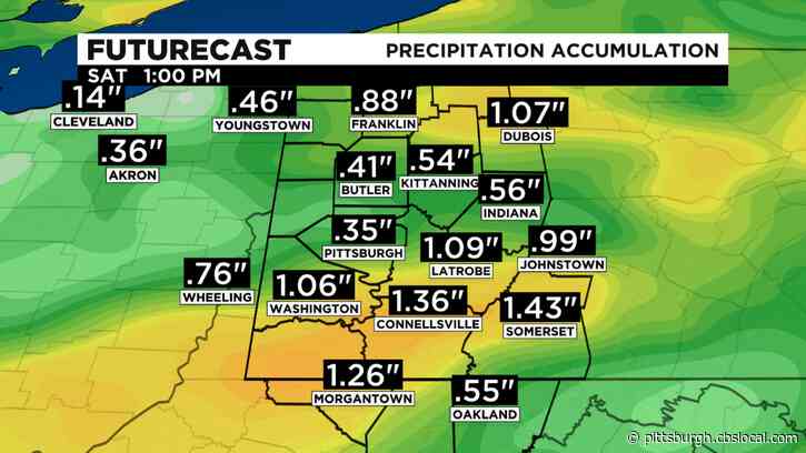 Pittsburgh Weather: More Storms Expected As Laura’s Remnants Move Closer For Another Soaking Of Western Pa.
