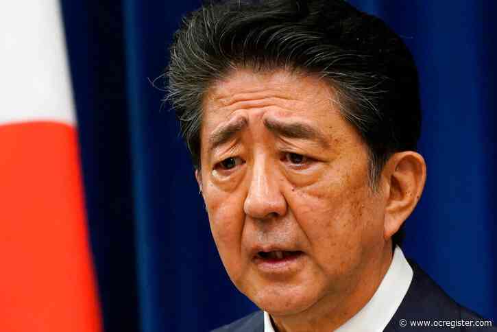 Japanese leader resigning for health reasons