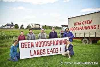 Vlaamse overheid wil hoogspanningsnet langs E403 toch bovengronds brengen