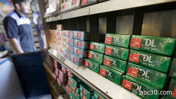 California lawmakers OK ban on sale of most flavored tobacco products