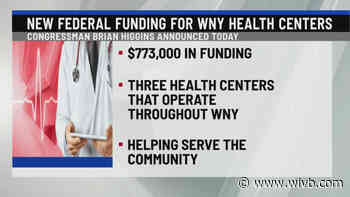 Local health centers to receive funding totaling more than $773,000