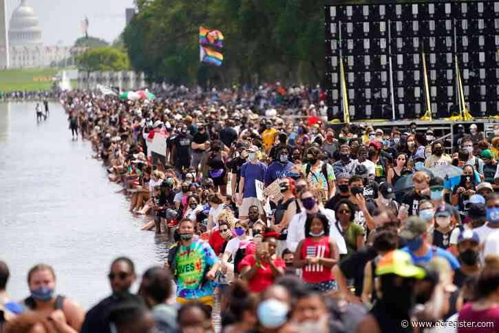 Thousands gather at March on Washington commemorations