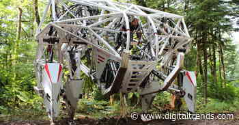 Want to drive a giant, four-legged racing mech? This is your chance