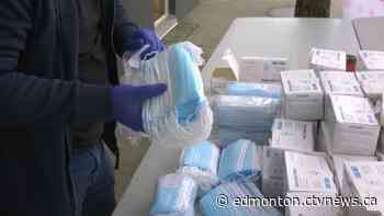 Edmonton company donates 10000 single-use masks to Bissell Centre - CTV News Edmonton