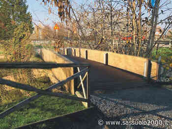 Lungo la pista Modena-Vignola apre il nuovo ponte ciclopedonale sul torrente Grizzaga - sassuolo2000.it - SASSUOLO NOTIZIE - SASSUOLO 2000