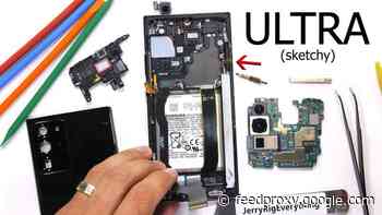 Samsung Galaxy Note 20 Ultra gets taken apart