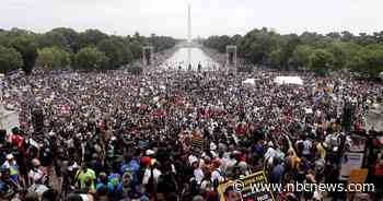 March on Washington: 'We have only just begun to fight'