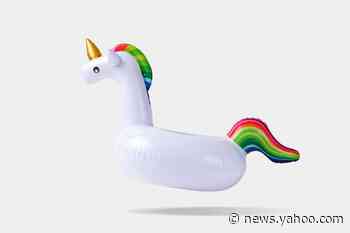 Child clinging to inflatable unicorn rescued off the coast of Greece