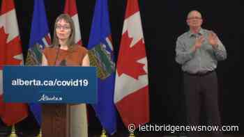 South Zone COVID cases remain flat while 108 confirmed provincially - Lethbridge News Now