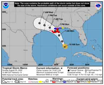 Texas Prepares As Threat Of Two Hurricanes Emerges During Pandemic - Houston Public Media