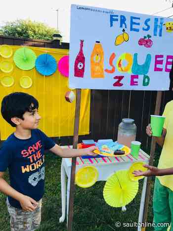 Siblings First Lemonade Stand For Charity