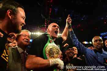 Tyson Fury doubts Anthony Joshua fight will happen
