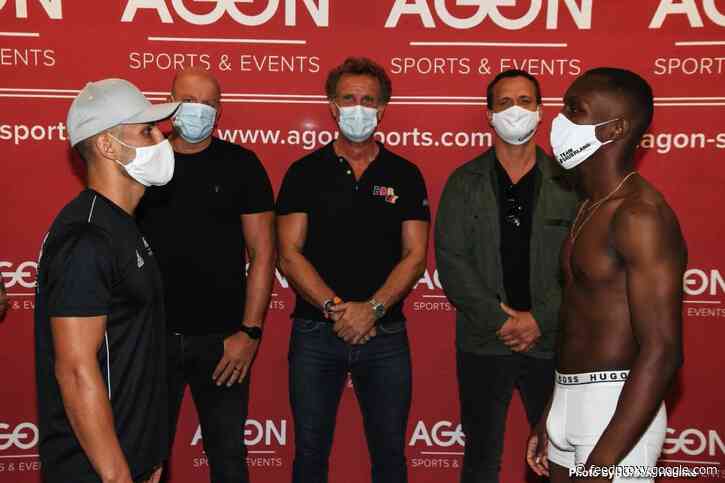 Culcay vs Baraou & Feigenbutz v Saidi  Official Weights & Photos