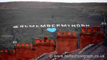 Remember My Noah message appears on Black Mountain in memory of tragic teenager
