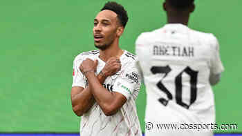 Arsenal's Aubameyang pays tribute to Chadwick Boseman with 'Black Panther' celebration in Community Shield