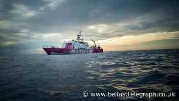 Italian Coastguard helps dozens of people rescued by Banksy-funded ship