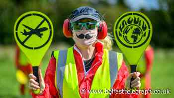 In Pictures: Extinction Rebellion protesters target airport expansion
